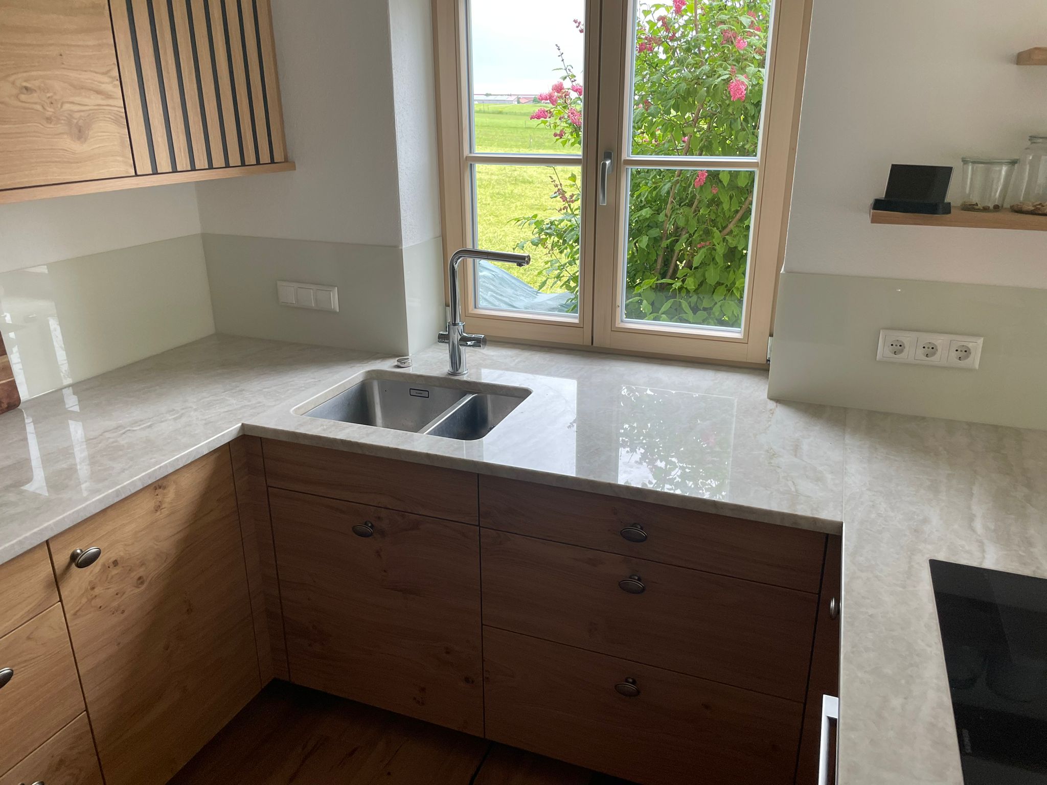 Innenarchitektur mit Glas